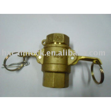 Brass groove quick coupling Type D